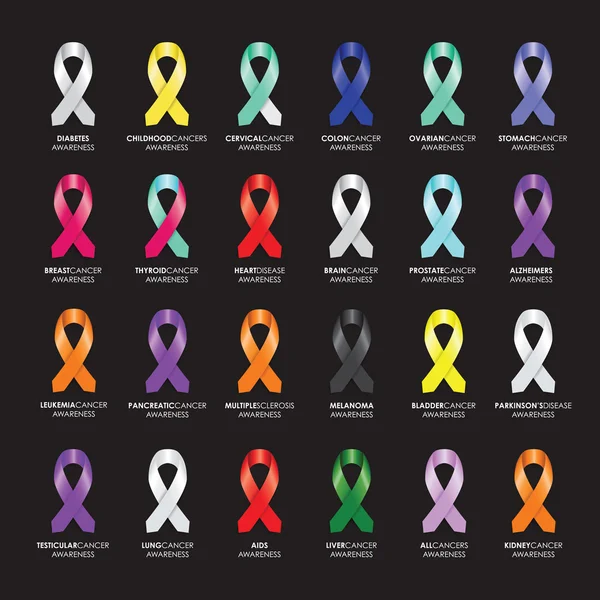á? Parkinson disease ribbon color stock illustrations, Royalty Free ...