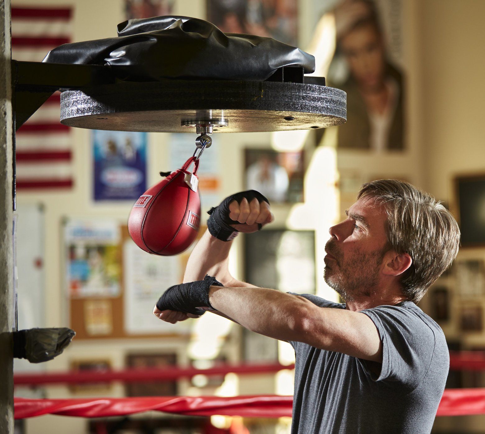 Boxing classes serve as therapy for those with Parkinsons.