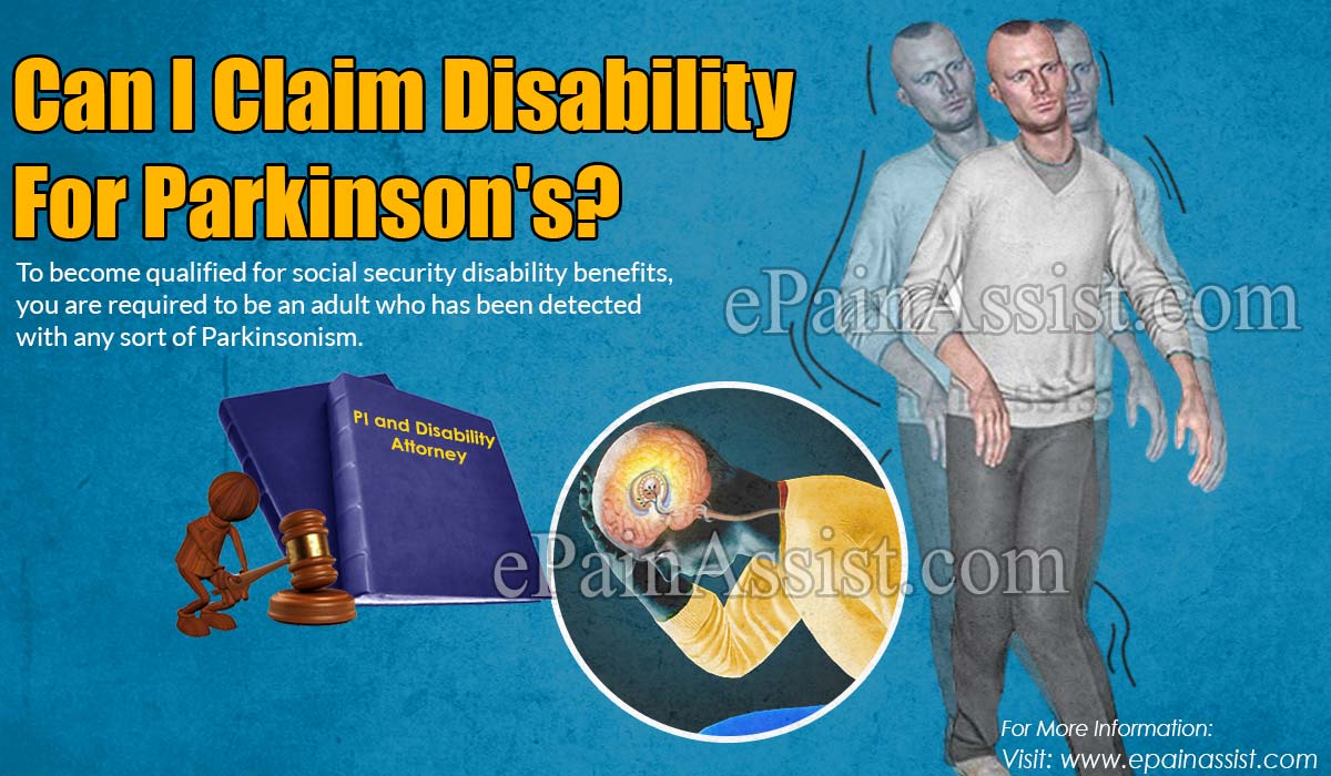 Can I Claim Disability For Parkinson