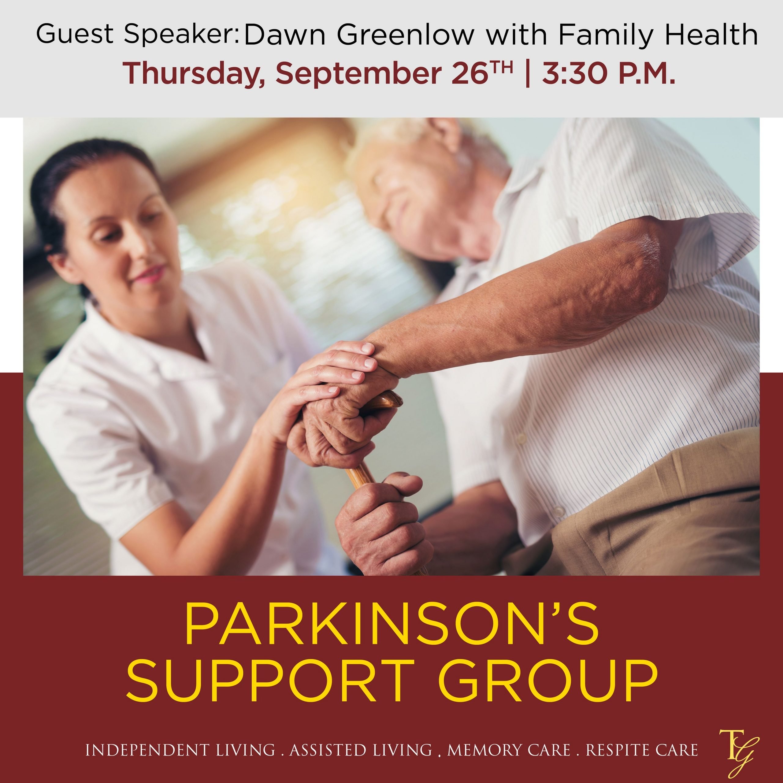 Caring for a loved one with Parkinsons disease may be a ...