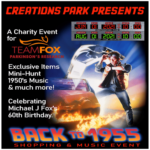CREATIONS PARK GOES " BACK TO THE FUTURE"