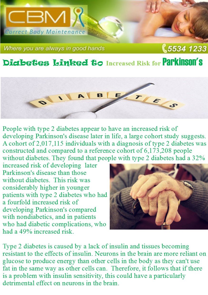 Diabetes and Parkinsons Disease