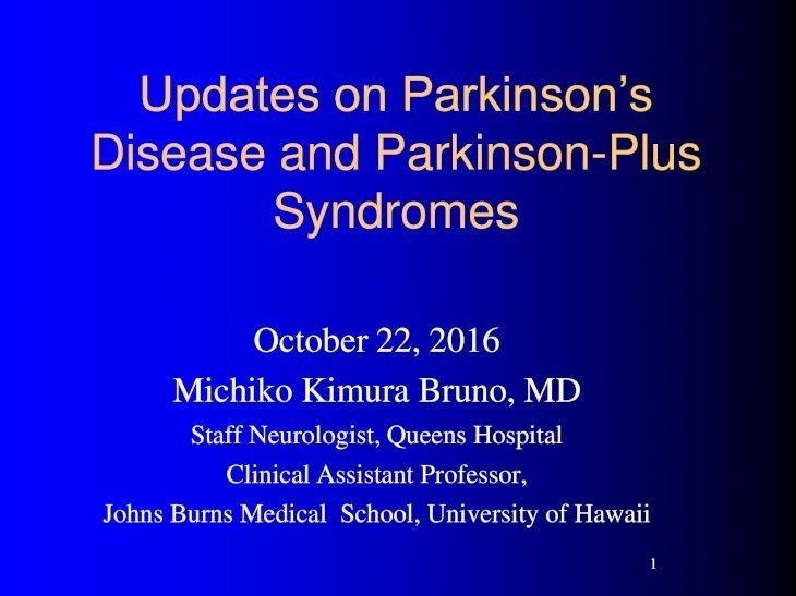 Disease and Parkinson