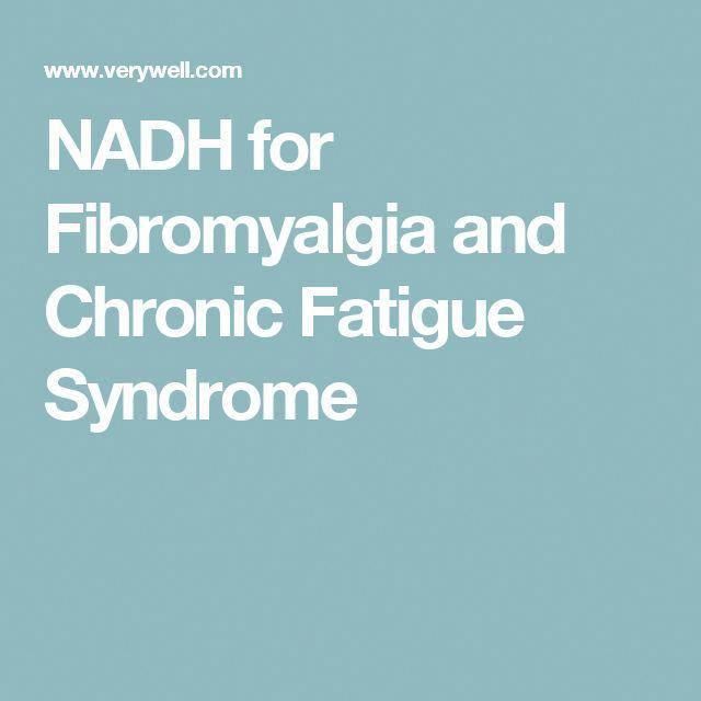 Does NADH Help Chronic Fatigue Syndrome and Parkinson