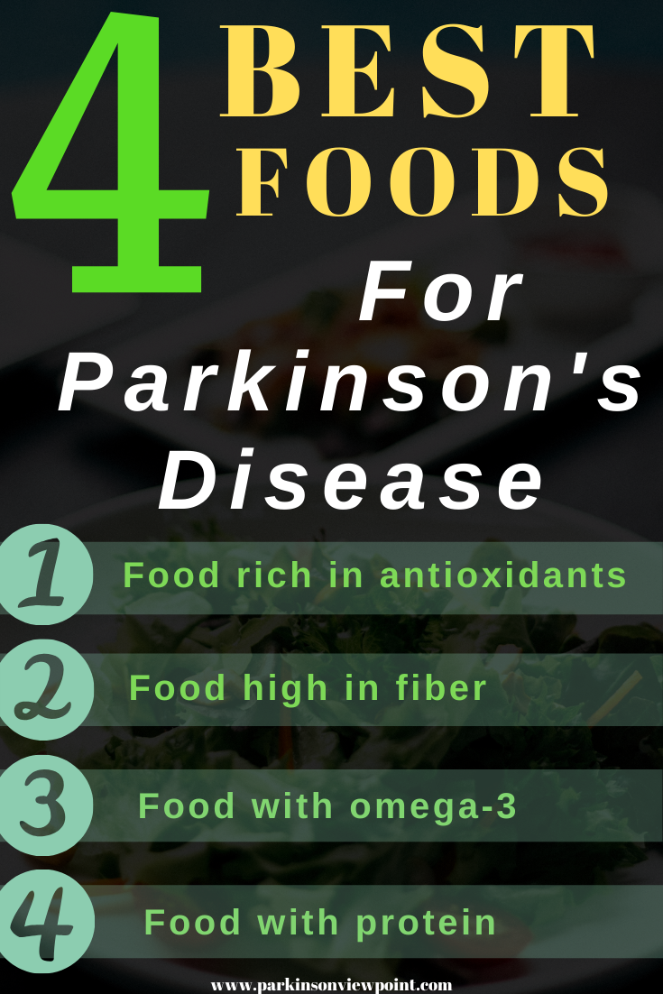 Knowing the right diet is key in managing Parkinson