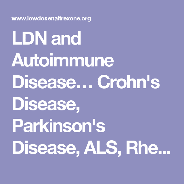 LDN and Autoimmune Disease Crohn
