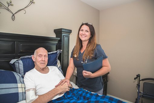 Living With Parkinsons Disease Stock Photo