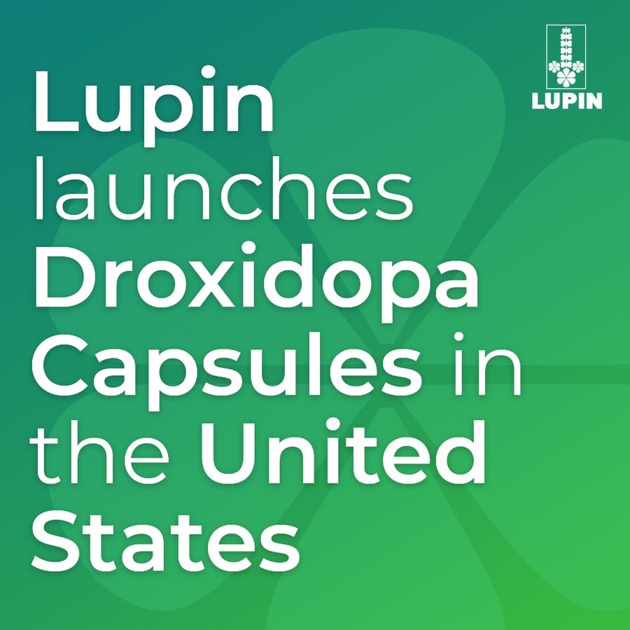 Lupin Launches Droxidopa Capsules