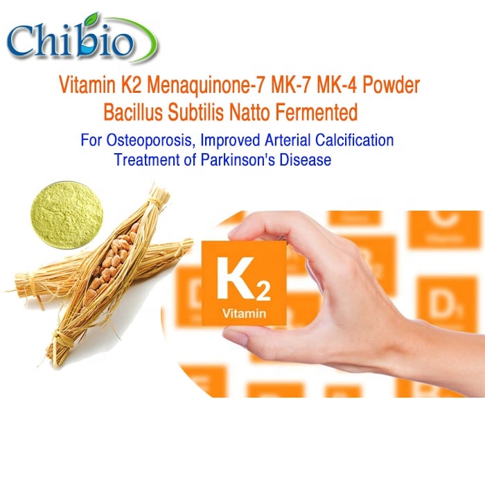 Manufacture Bulk Price Vitamin K2 Mk7 Powder For Parkinson