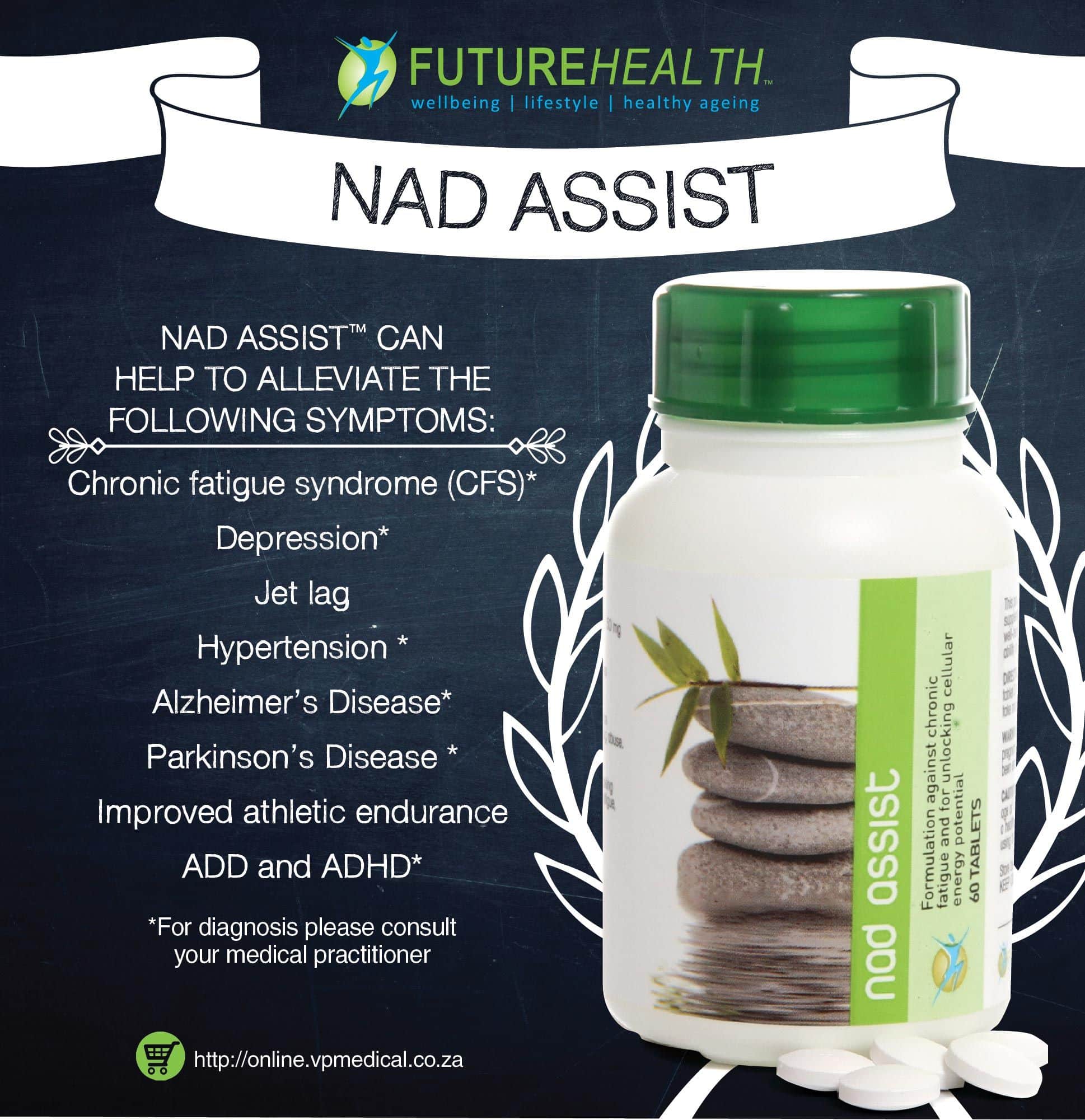 NAD Assist can help to alleviate the following #symptoms: Buy online ...