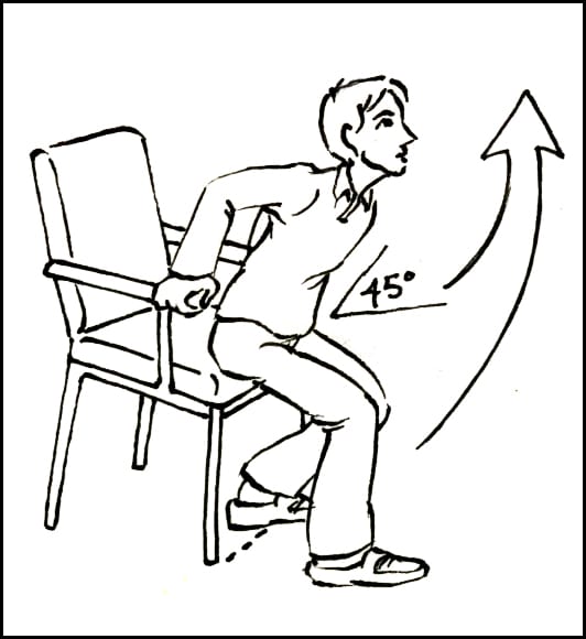 Parkinsons Disease Exercise: Rising from a seated position