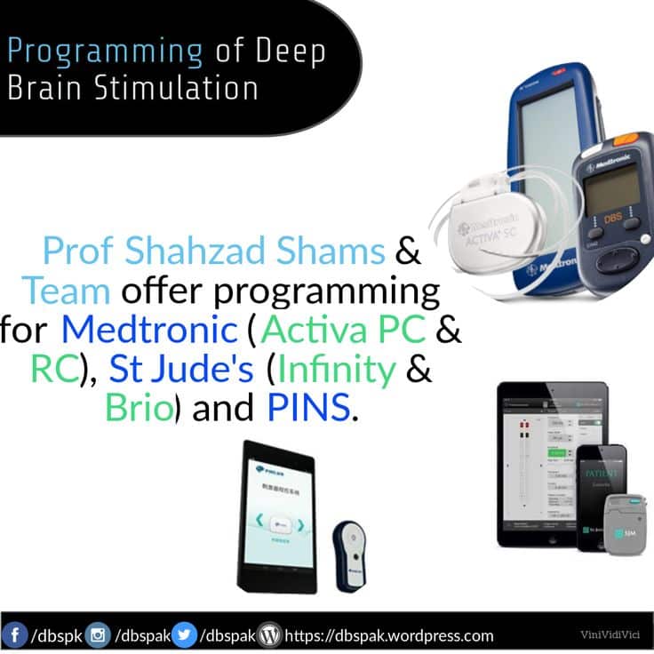 Programming of IPGs (Deep Brain Stimulation System). Prof Shahzad Shams ...