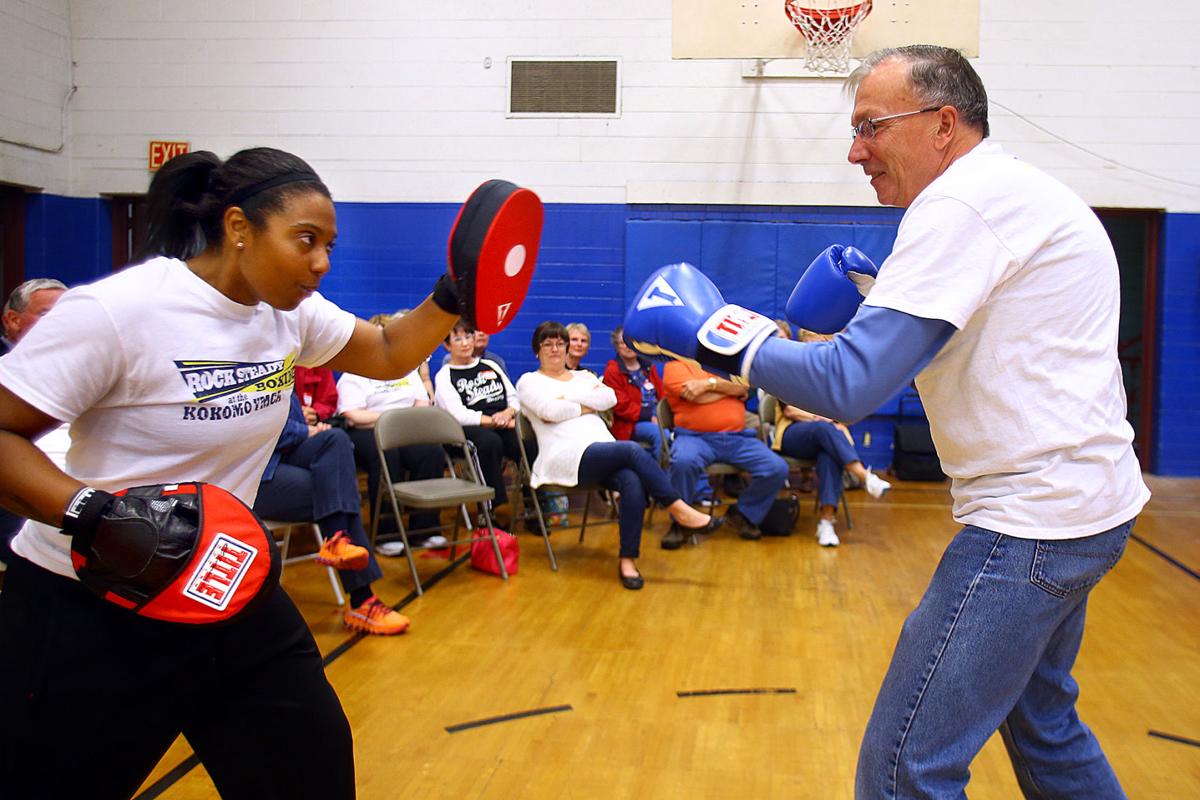 Rock Steady boxing class aimed at helping sufferers of Parkinson