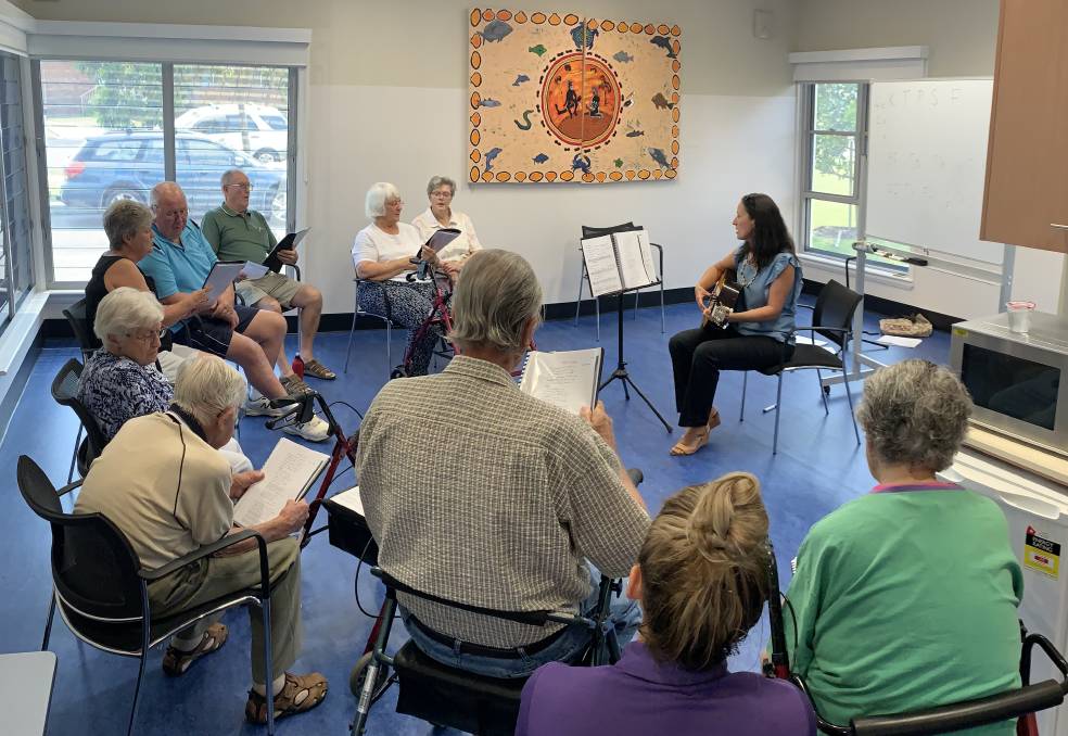 Special music therapy sessions for local sufferers of Parkinson
